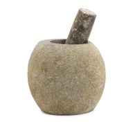 Hmoždíř z Přírodního Říčního Kamene - Velký (cca 15x12cm)