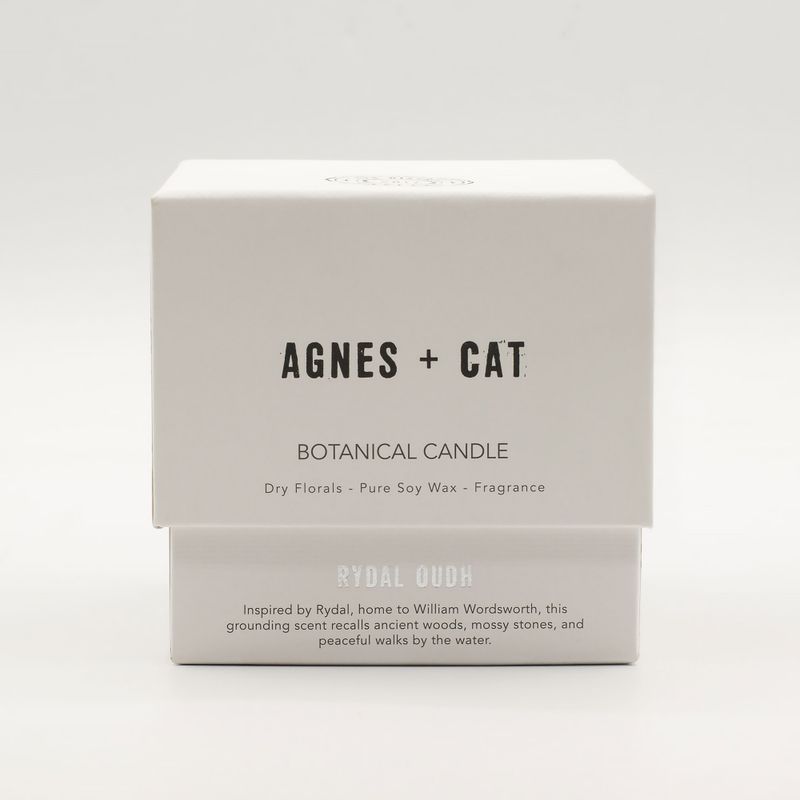 Agnes & Cat Botanická Sójová Svíčka - Rydal Oudh