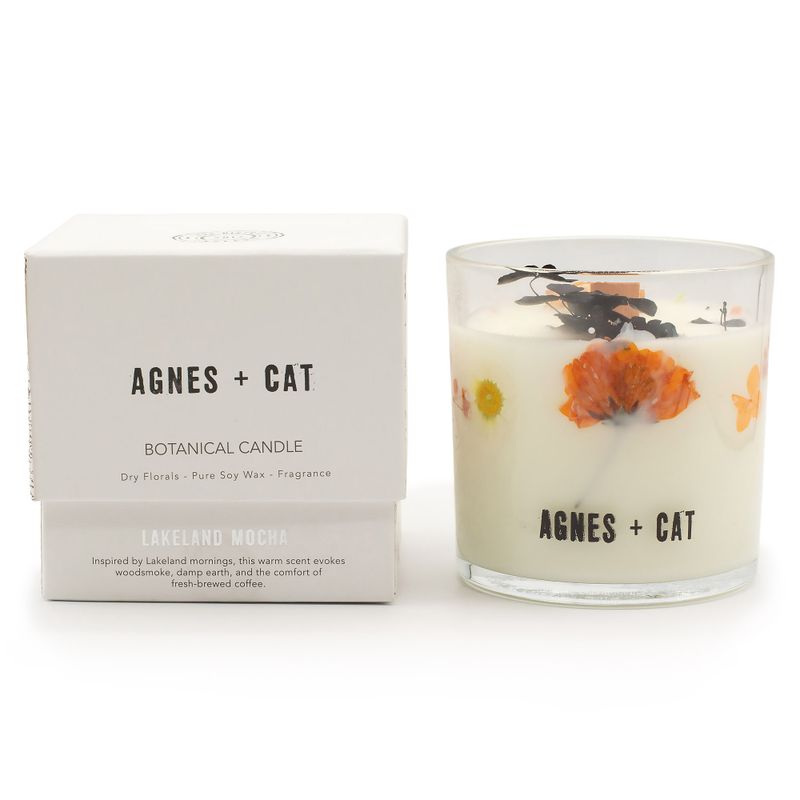 Agnes & Cat Botanická Sójová Svíčka - Lakeland Mocha
