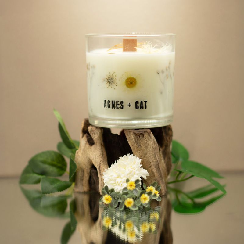 Agnes & Cat Botanická Sójová Svíčka - Tiché Vody Windermere