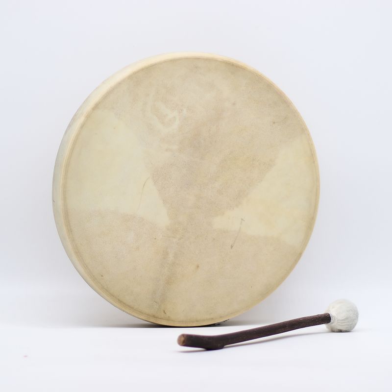 Duch Draka - Shamanský Buben & Palička - Laditelý - 40cm