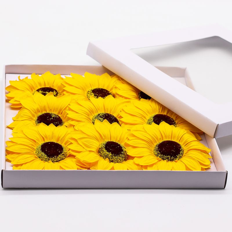 Mýdlové Květy - Jumbo Slunečnice - (14cm)