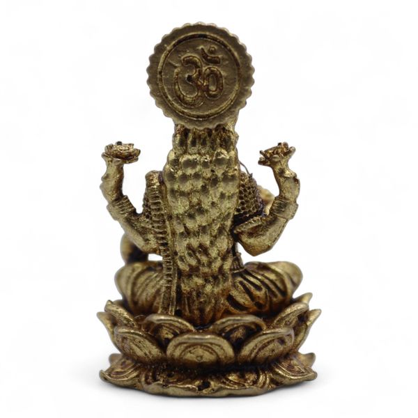Mosazní Miniaturní Sošky Bohů - Laxmi (11gms) - 30mm