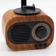 Mini Reproduktor - Retro Gramofon - Bluetooth & FM Rádio