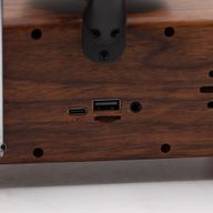 Mini Dvojitý Reproduktor - Retro Gramofón - Bluetooth & FM Rádio