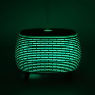 Aroma Difuzér - Futuristické Žebrování - Změna Barvy - Dálkové Ovládání