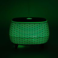 Aroma Difuzér - Futuristické Žebrování - Změna Barvy - Dálkové Ovládání