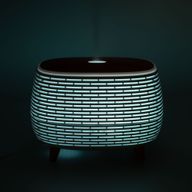 Aroma Difuzér - Futuristické Žebrování - Změna Barvy - Dálkové Ovládání