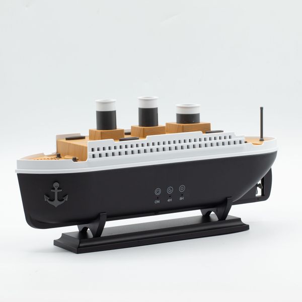 Aroma Difuzér - Model Titanic - Efekt Obláčku - USB - Změna Barvy - Dálkové Ovládání