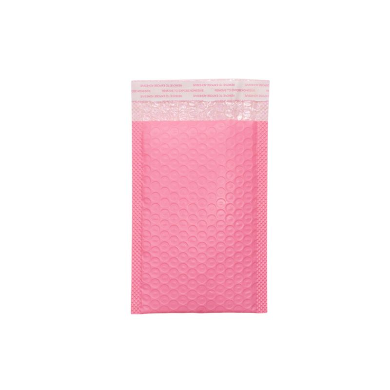 Růžová Polyetylénová Bublinková Obálka (130x180+40mm)
