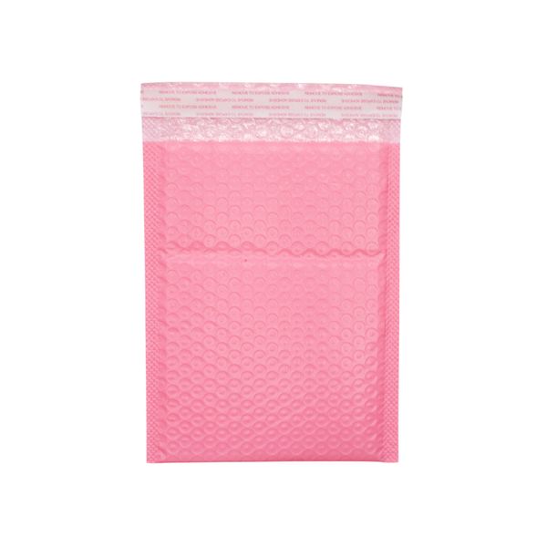 Růžová Polyetylénová Bublinková Obálka (180x230+40mm)