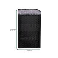 Černá Polyetylénová Bublinková Obálka (130x180+40mm)