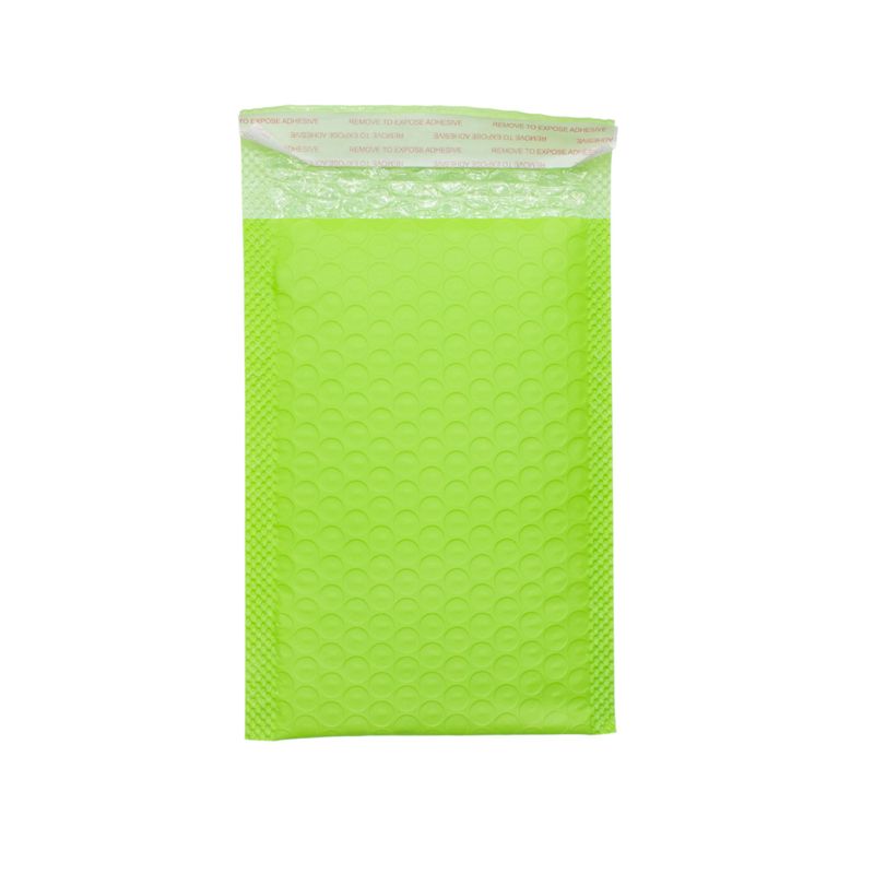 Zelená Polyetylénová Bublinková Obálka (130x180+40mm)