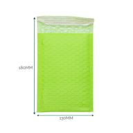 Zelená Polyetylénová Bublinková Obálka (130x180+40mm)