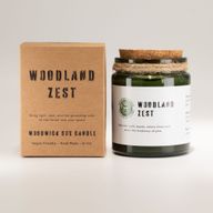 Woodwick Sójová svíčka - Lesní svěžest