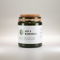 Woodwick sojová svíčka - Popel a dřevěný kouř