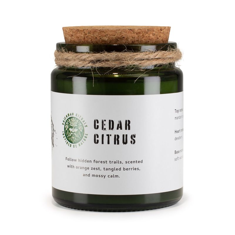 Woodwick sojová svíčka - Cedar Citrus