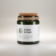 Woodwick sojová svíčka - Cedar Citrus