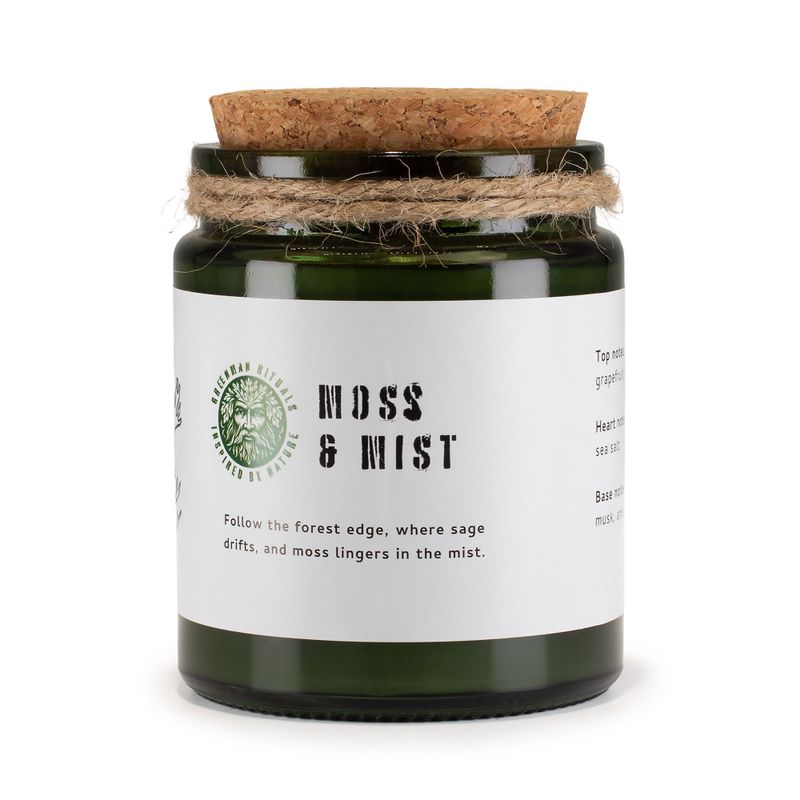 Woodwick sojová svíčka - Moss & Mist