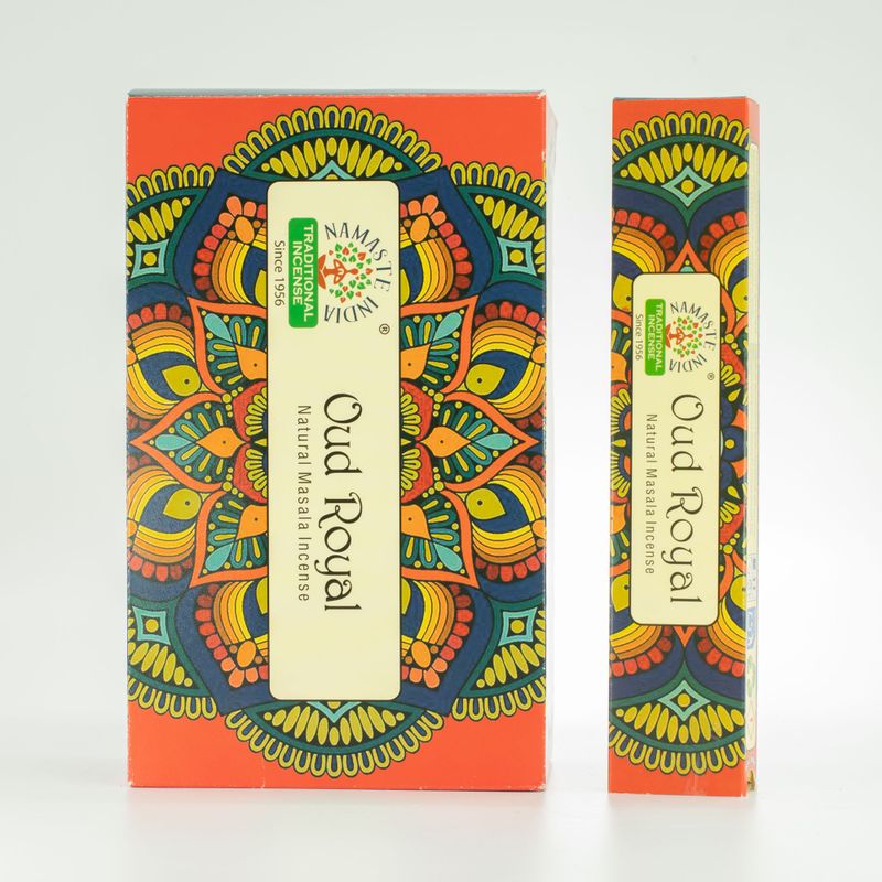 Vonné Tyčinky Namaste Mandala Masala - Oud Royal
