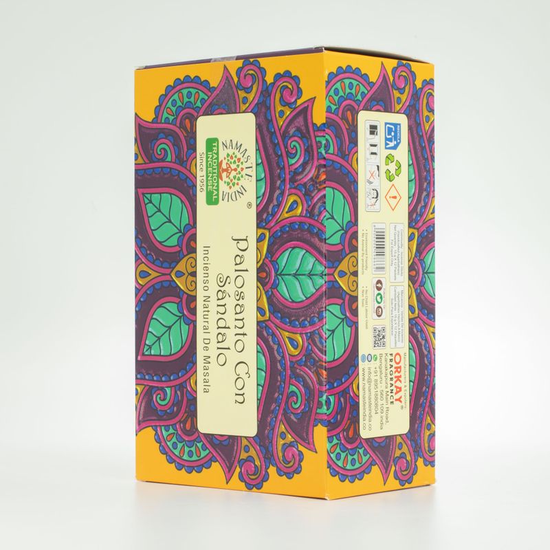 Vonné Tyčinky Namaste Mandala Masala - Palo Santo a Santalové Dřevo