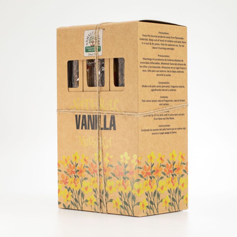 Přírodní Botanické Vonné Tyčinky Masala - Vanilka