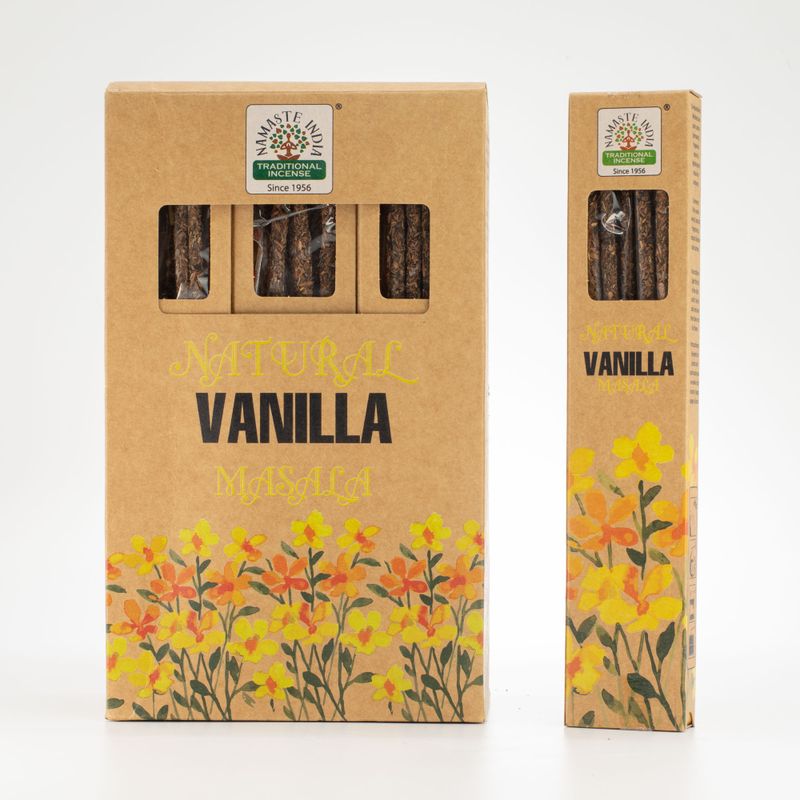 Přírodní Botanické Vonné Tyčinky Masala - Vanilka