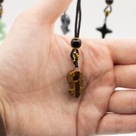 Přívěšky na Šňůrce z Drahých Kamenů - Ikonická Kolekce (různé)