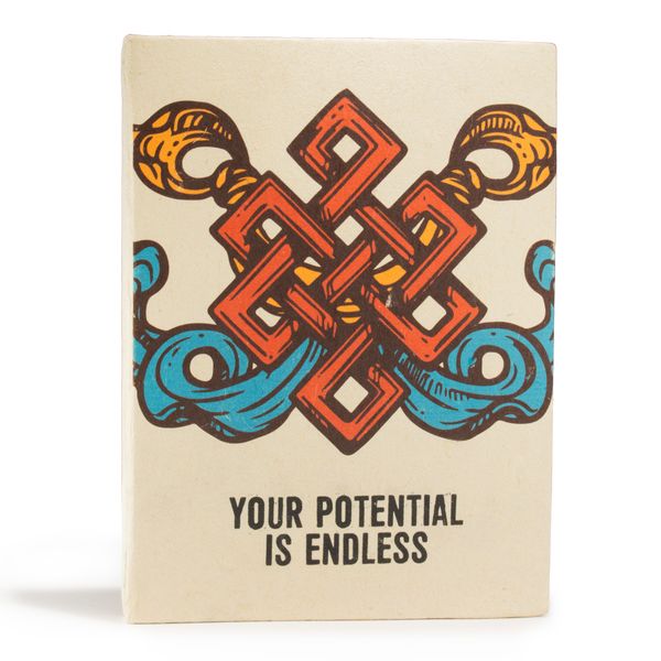 Velký Lokta Zápisník Inspirace  (21x15cm) - 45 listů - Your Potential - inc bookmark