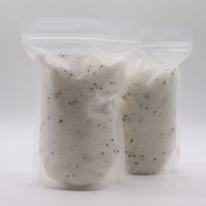 Levandulová Aromaterapeutická Epsomská Sůl do Koupele - Dobrý Spánek 800g - Bez Etikety
