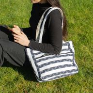 Jacquardové přírodní tašky - Atlas Nomad - Wander Muse Bag
