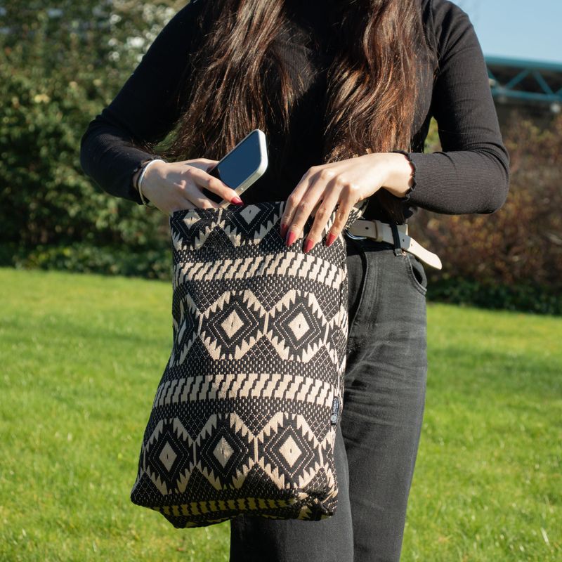 Jacquardové přírodní tašky - Desert Loom - Nomad Carryall