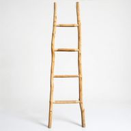 Velký Žebřík ze Dřeva Kemu- 1.5m - Natural - Japonský Styl