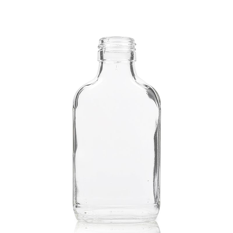 200ml Lahvička z Čirého skla s Hliníkovým Uzávěrem