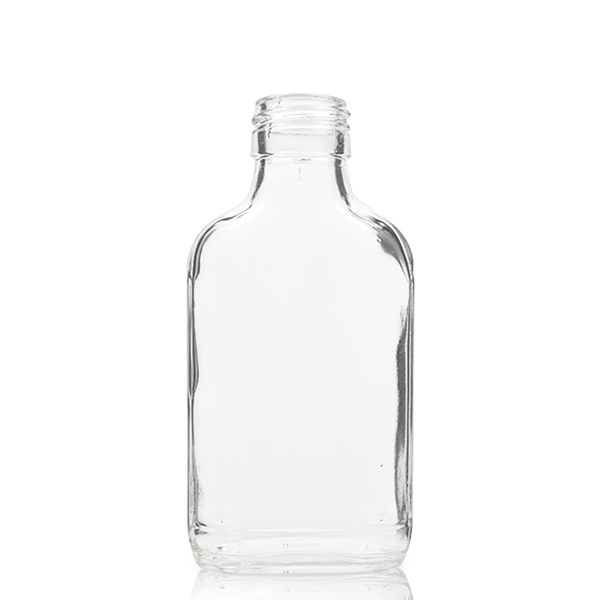 200ml Lahvička z Čirého skla s Hliníkovým Uzávěrem