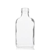 200ml Lahvička z Čirého skla s Hliníkovým Uzávěrem