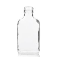 250ml Lahvička z Čirého skla s Hliníkovým Uzávěrem