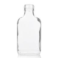 350ml Lahvička z Čirého skla s Hliníkovým Uzávěrem