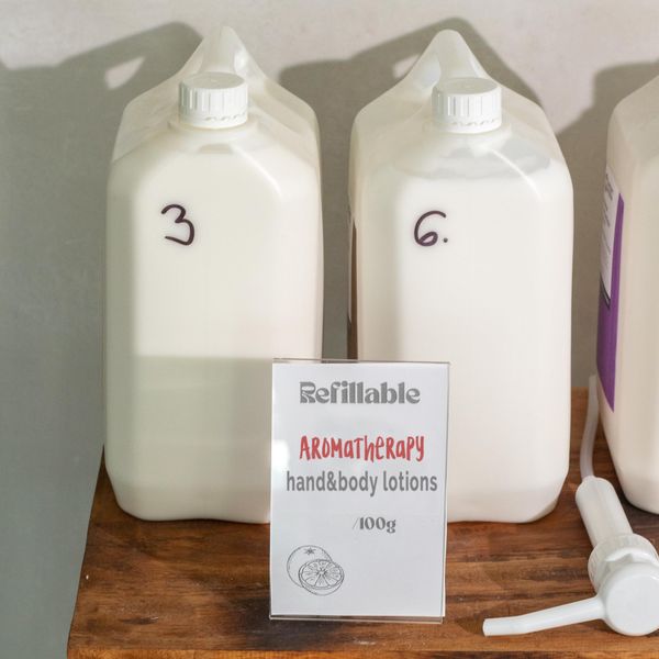 Aromaterapeutická Tělová Mléka / Gely - Doplňovací Stanice