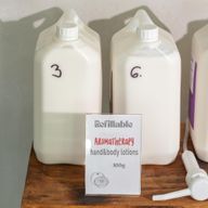 Aromaterapeutická Tělová Mléka / Gely - Doplňovací Stanice