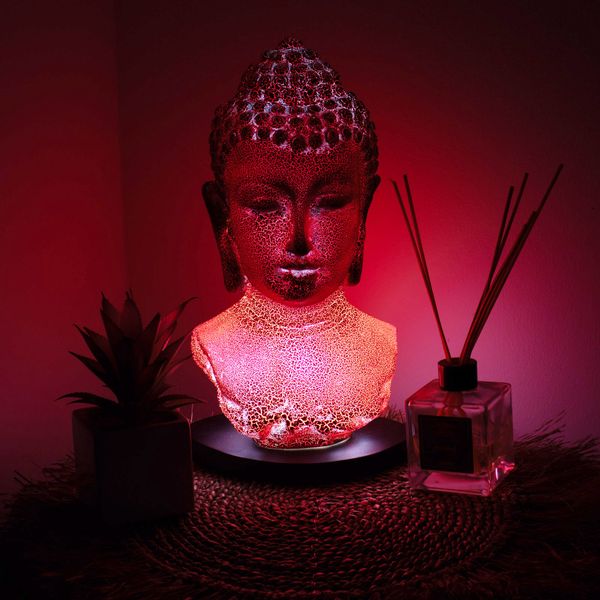 Lampa Busta Buddhy - Láva - Oválný Stojan