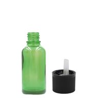 5ml Zelená Skleněná Lahvička S Kapátkovým Uzávěrem s Dětskou Pojistkou