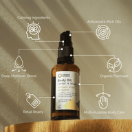 Organický Tělový Olej 50ml - Bergamot