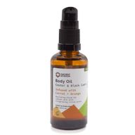 Organický Tělový Olej 50ml - Mrkev & Pomeranč