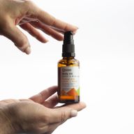 Organický Tělový Olej 50ml - Mrkev & Pomeranč