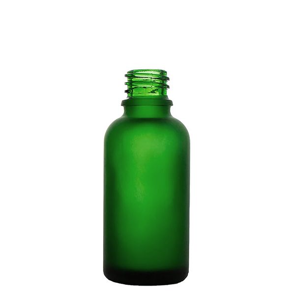 10 ml Lahvička z Matného Zeleného Skla