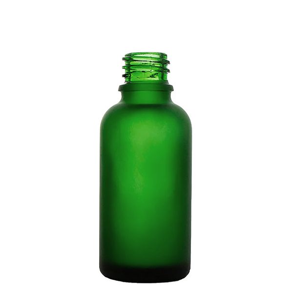 30 ml matně zelená skleněná lahvička s kapátkem