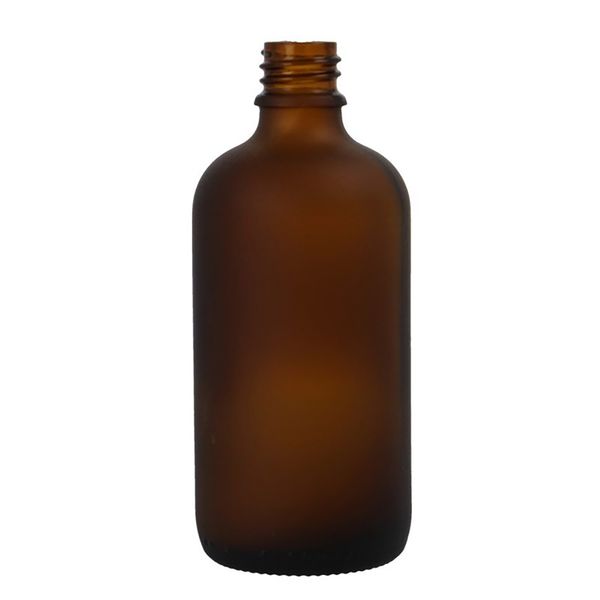 100 ml Matná Jantarová Skleněná Lahvička