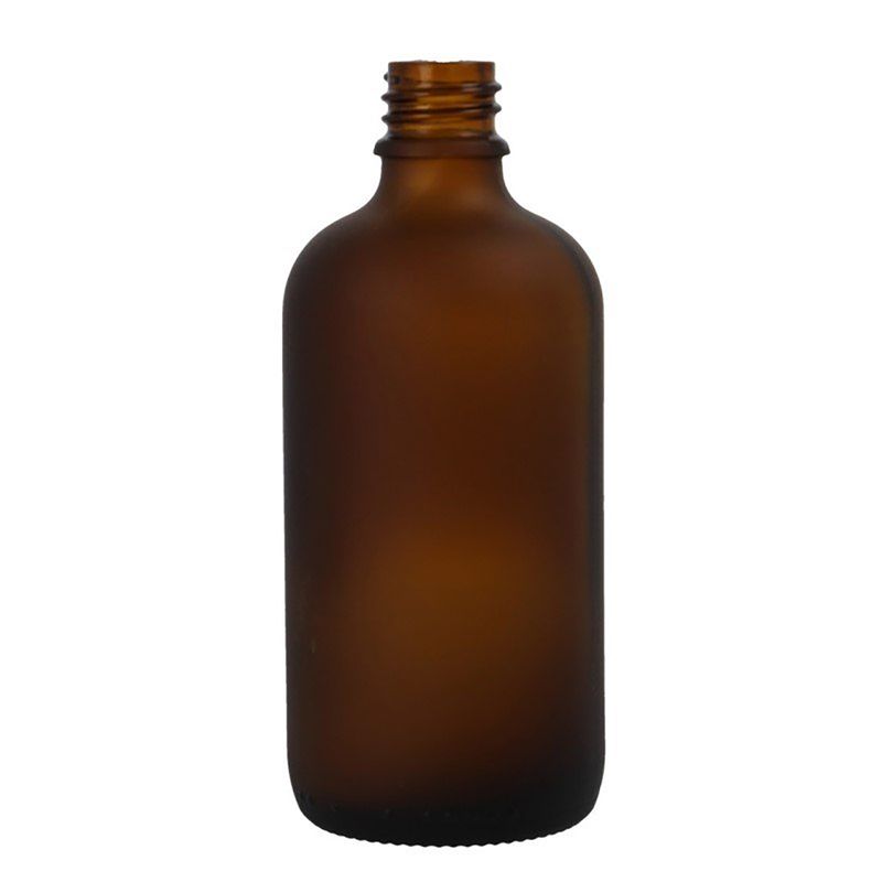 100 ml Matná Jantarová Skleněná Lahvička