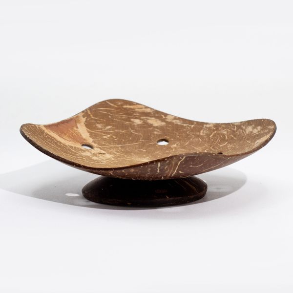 Přírodní Kokosová Mýdlenka - Čtvercová - 11cm